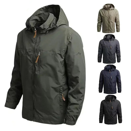 Tactical Men's Jacket - Waterproof Military Windbreaker