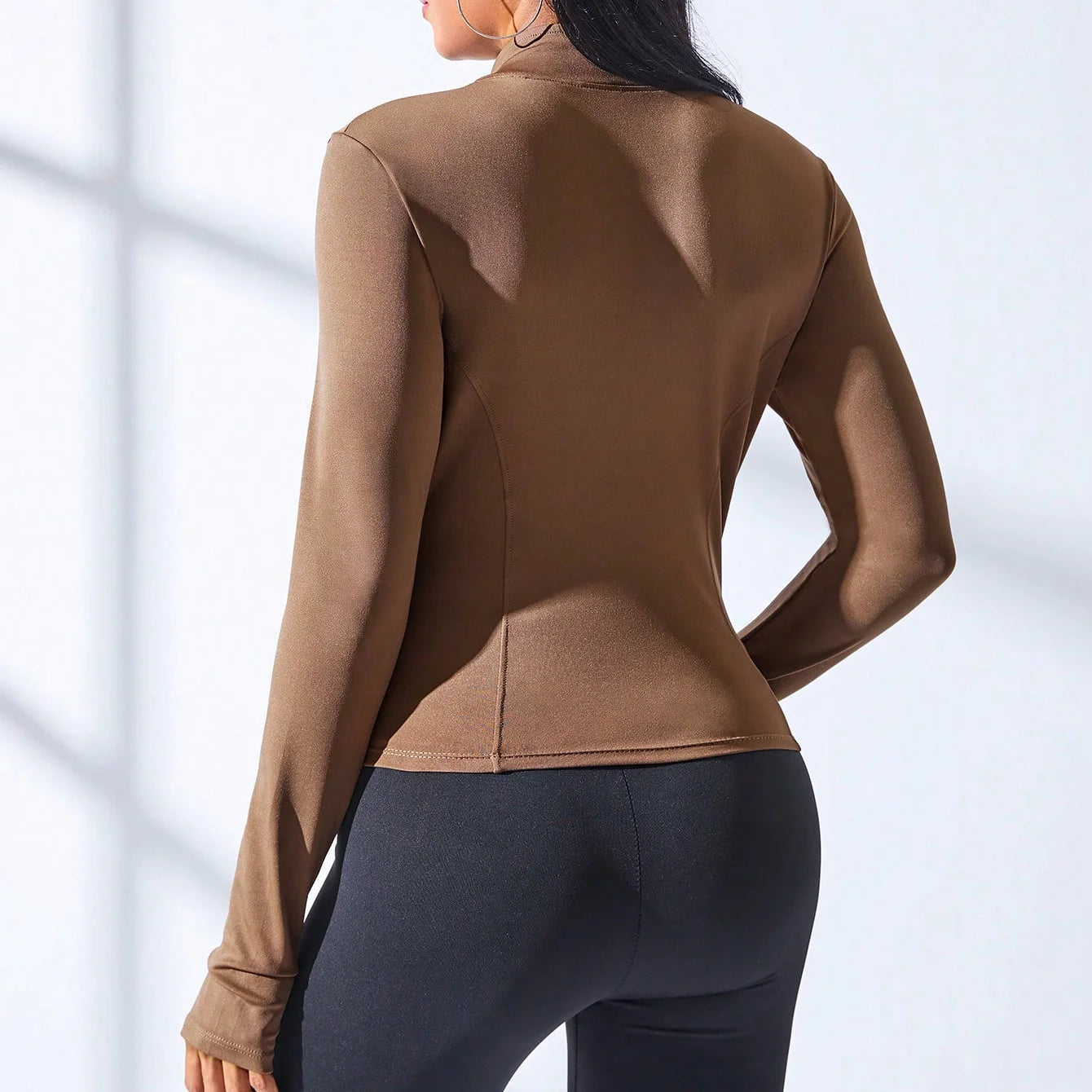 Slim-Fit Yoga Sports Jacket