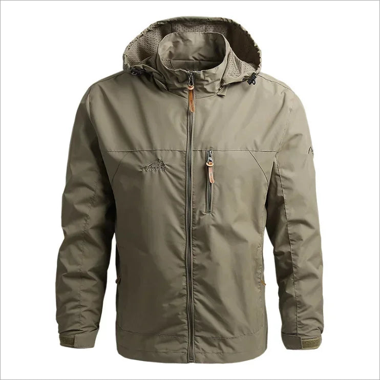 Tactical Men's Jacket - Waterproof Military Windbreaker