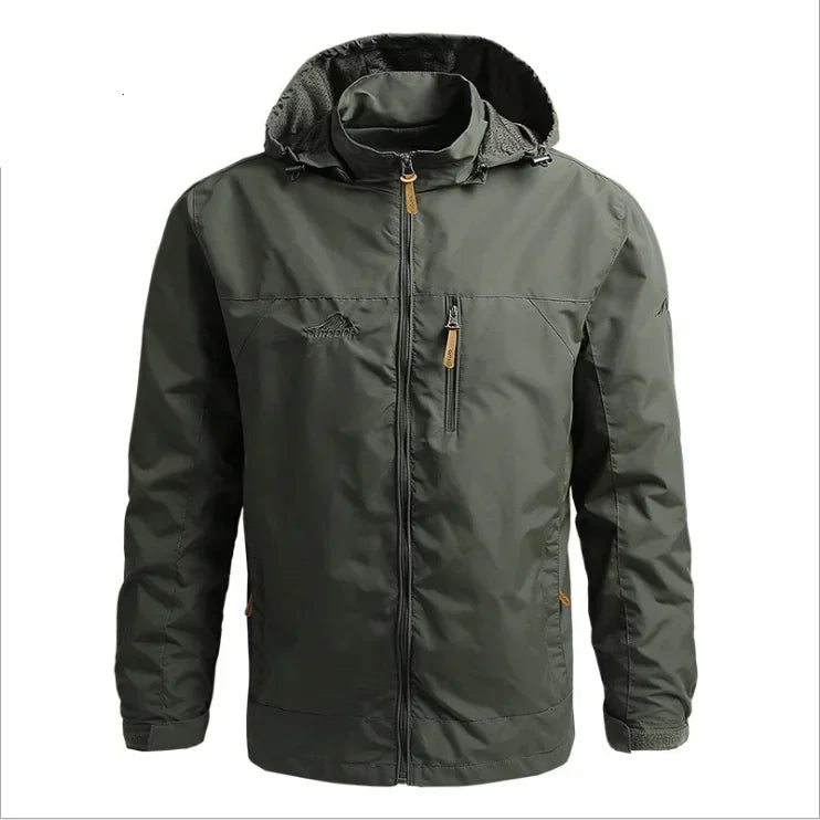 Tactical Men's Jacket - Waterproof Military Windbreaker