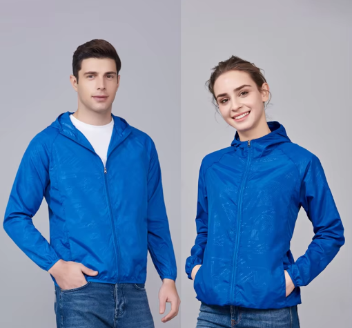 Waterproof Hiking Jacket - Windbreaker - UV Protection - Unisex